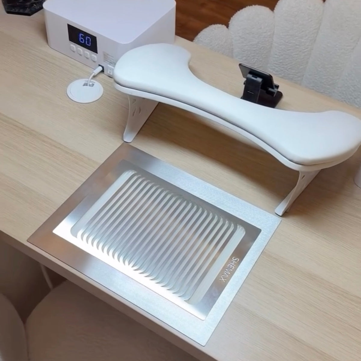 SHEMAX Style V-PRO Built-In Nail Dust Collector