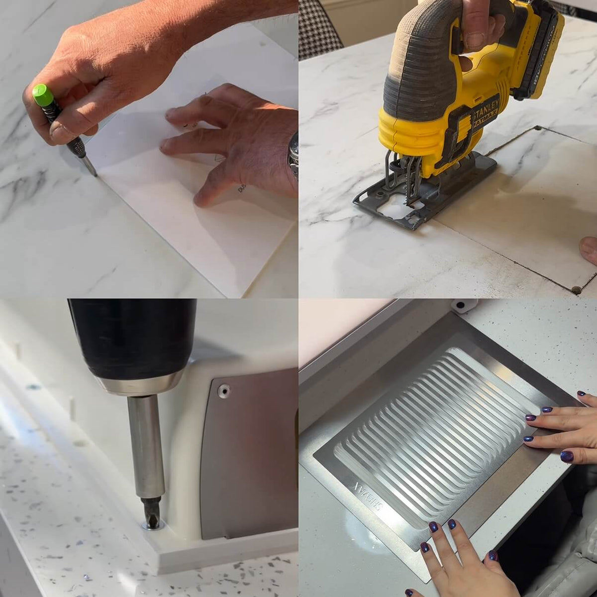 SHEMAX Style V-PRO Built-In Nail Dust Collector
