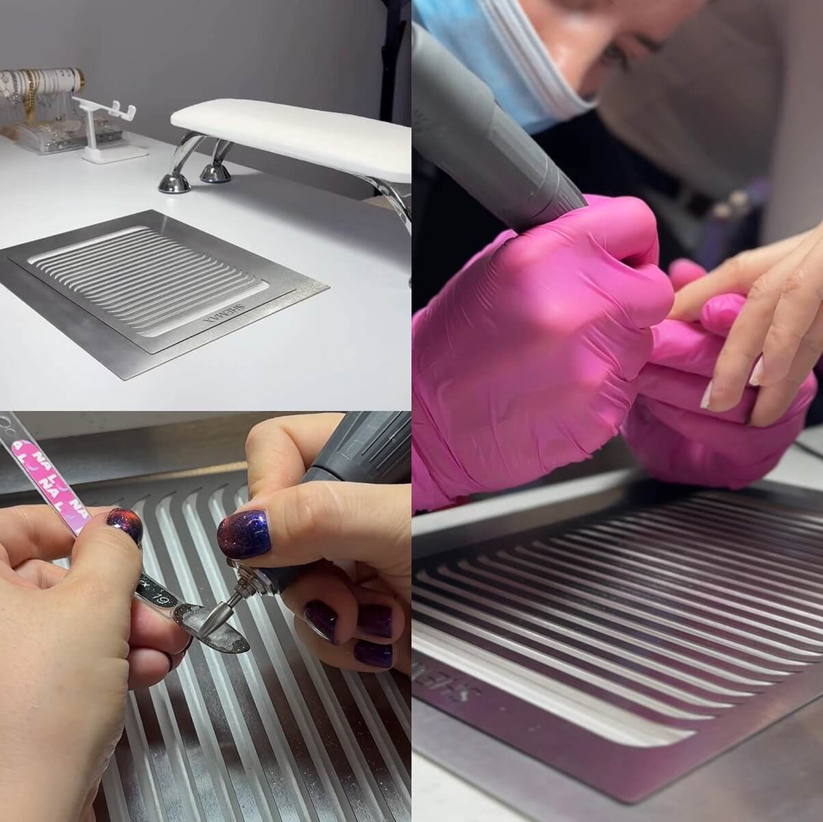 SHEMAX Style V-PRO Built-In Nail Dust Collector