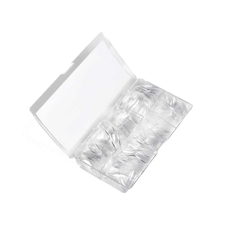 HEYLOVE - Soft Gel Tips Coffin Medium, 500pcs