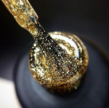 Luxio - Effects Gold Shimmer Top Gel