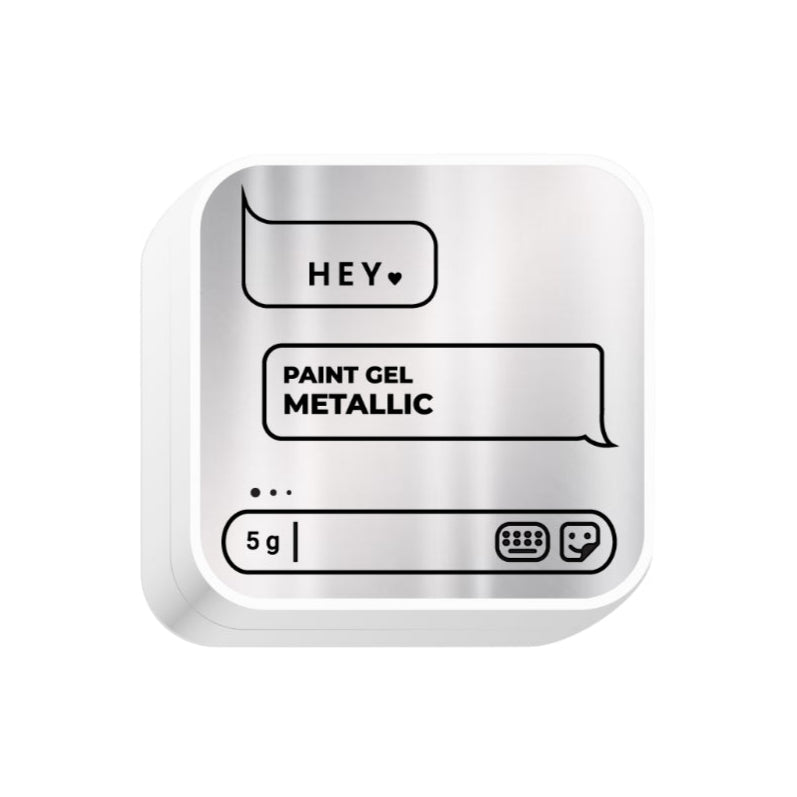 HEYLOVE - Solid Platinum Gel Metallic, 5g