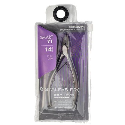STALEKS Pro Smart 71 Professional Nippers Ingrown Toenails 14 mm Ns-71-14