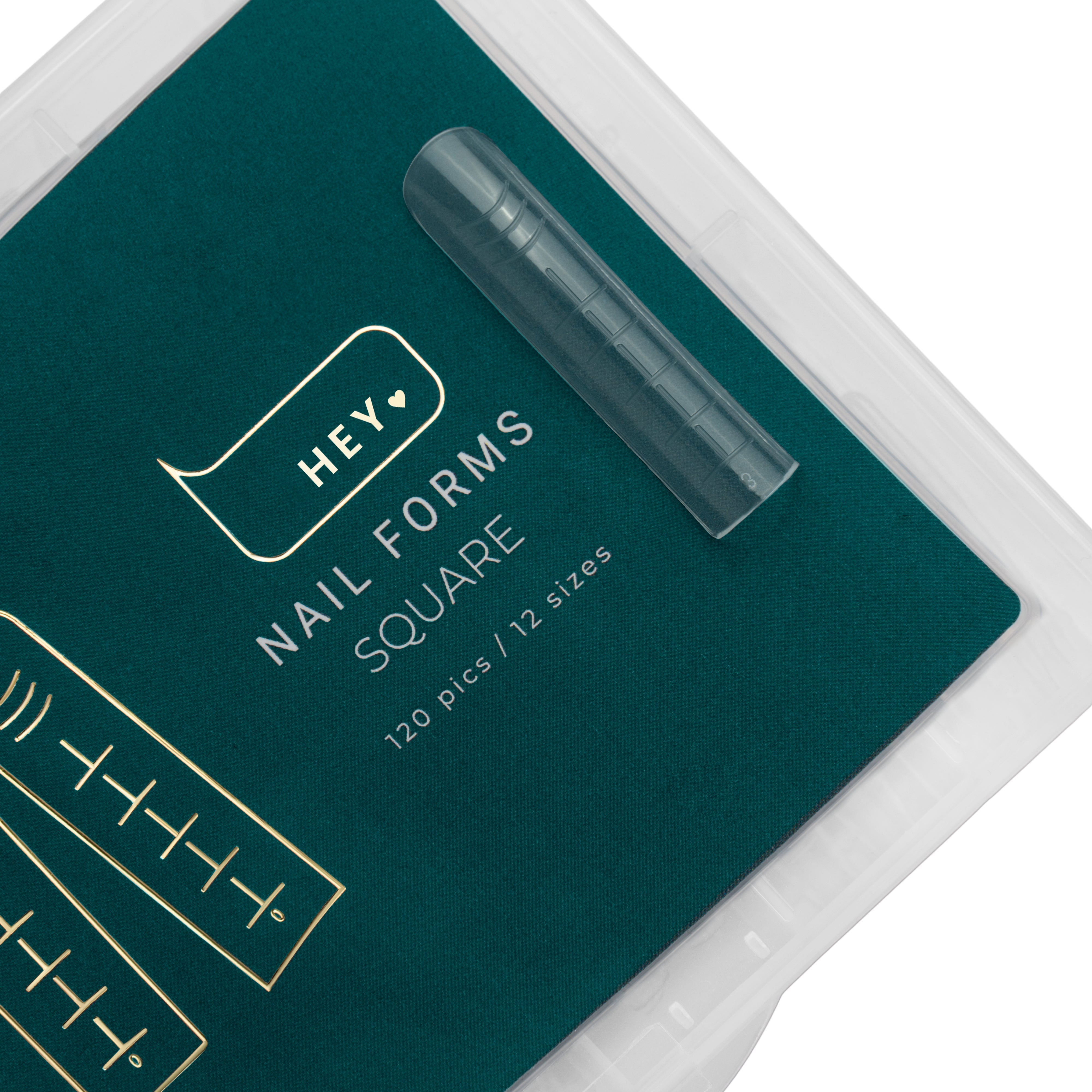 HEYLOVE - Gel Upper Forms Square, 120 pcs