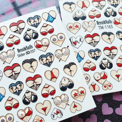 TM-1163 Nail Decal 2D