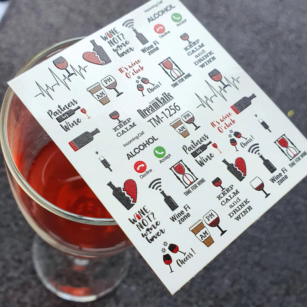 TM-1256 Nail Decal 2D