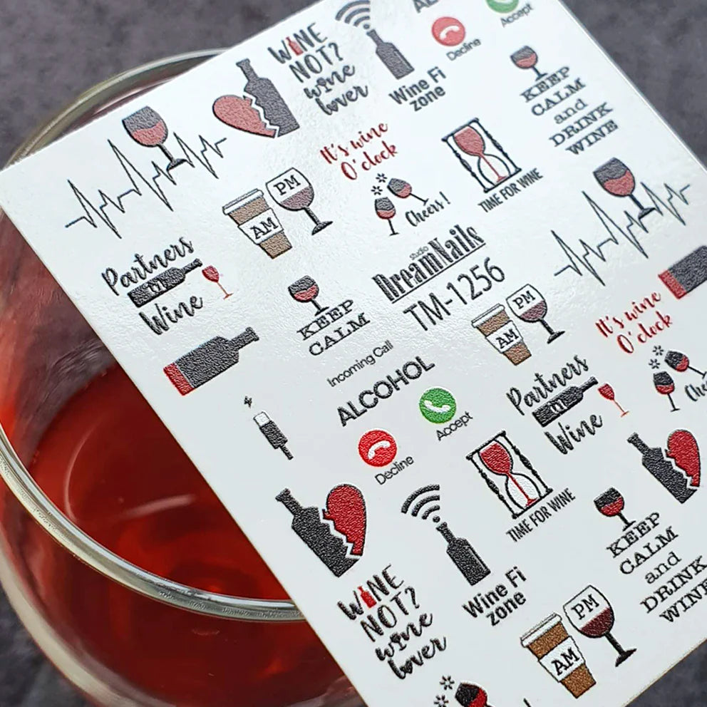 TM-1256 Nail Decal 2D