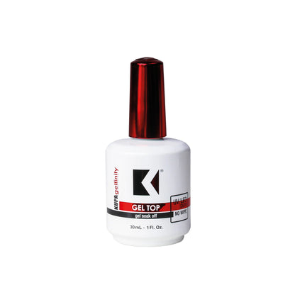Kupa - Gelfinity Gel Topcoat Gloss Clear, 0.5oz and 8oz