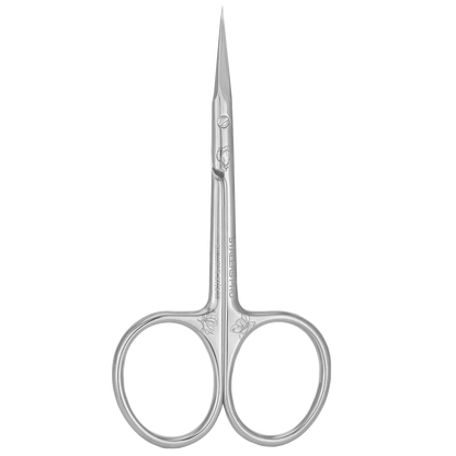 STALEKS PRO EXCLUSIVE 21 TYPE 2 PROFESSIONAL CUTICLE SCISSORS WITH HOOK SHORTENED CURVED HANDLES MAGNOLIA SX-21/2M- STALEKS™