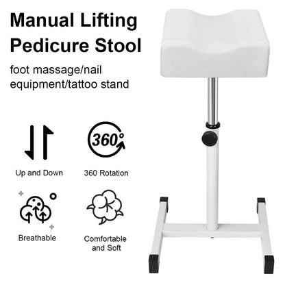 360° Swivel Pedicure Foot Stool