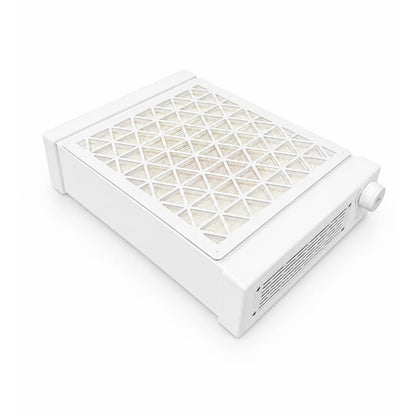 Aero Maxi table-top nail dust collector shown on a white background