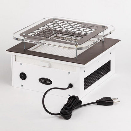 AIR MAX VF 12 nail dust extractor with Korean motor and Japanese filter