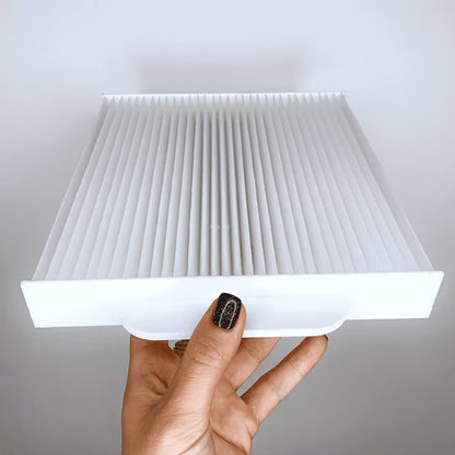 AIR MAX VF 10 Tornado filter being placed into the dust collector slot