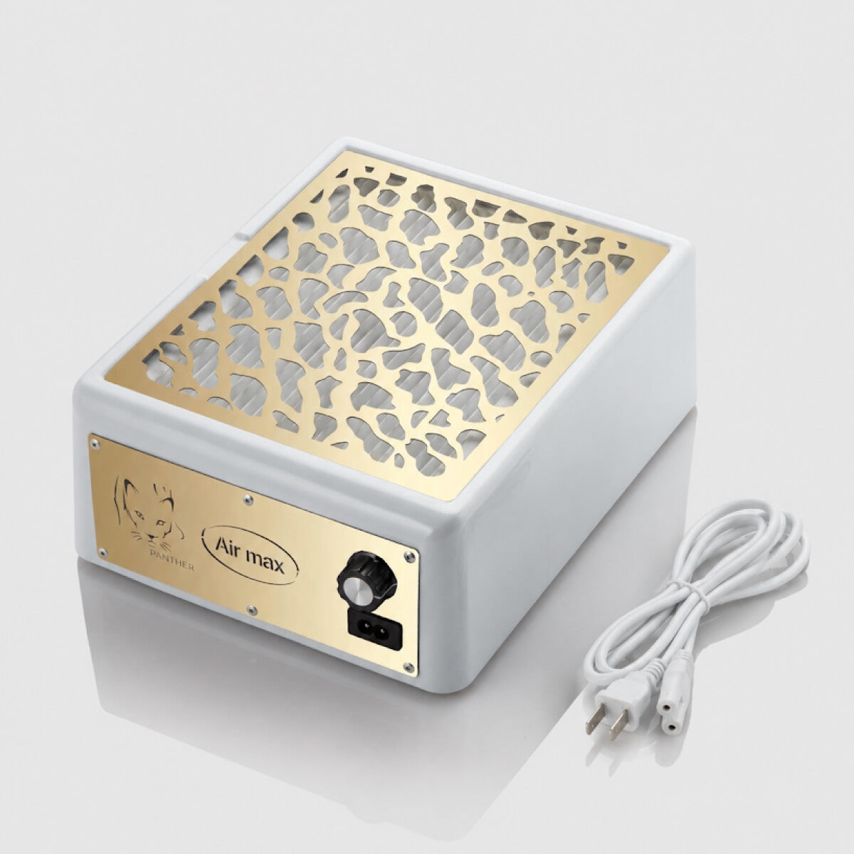 Air Max - Pantera 24 White with Gold Grill Nail Dust Collector
