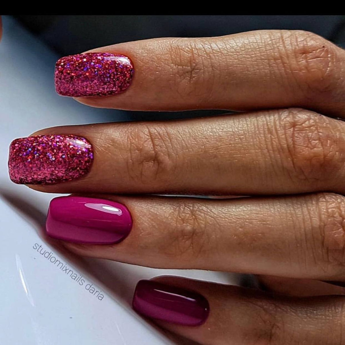 Akzentz Gel Play Dazzle Raspberry, 4g, label close-up