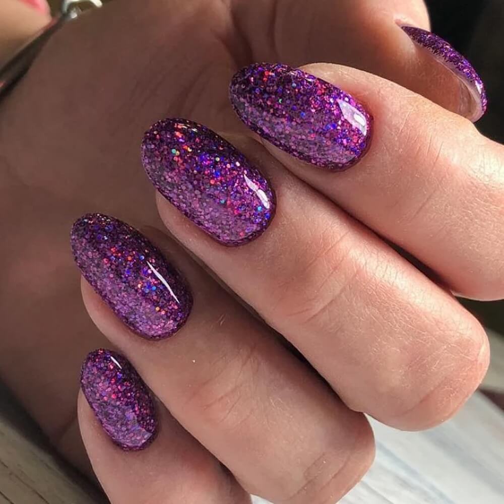 Akzentz Fuchsia Glitter Gel 4g