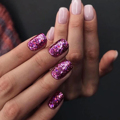 Akzentz Dazzle Fuchsia Glitter Gel