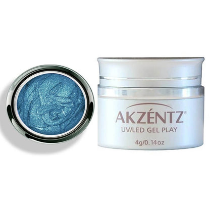 Akzentz Gel Play Glitter Shifter Blue 4g