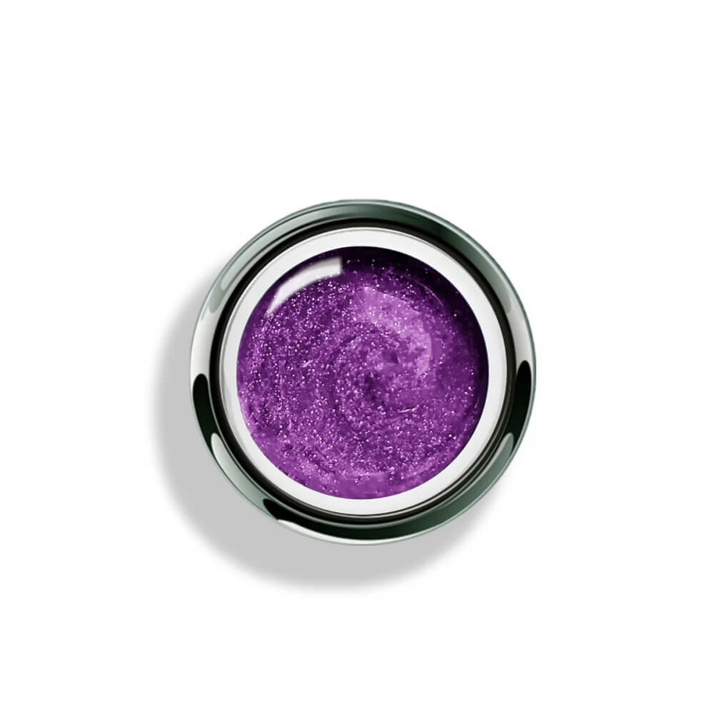 Akzentz Gel Play Glitter Purple nail art gel 4g