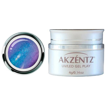 Akzentz Gel Play Glitter Shifter Orca Blue 4g