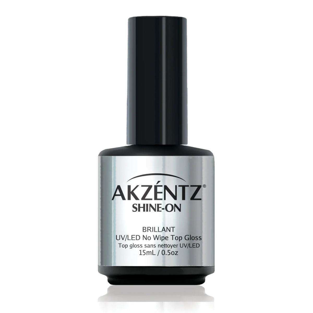 Single 15ml bottle of Akzentz Shine-On from the 3-pack set