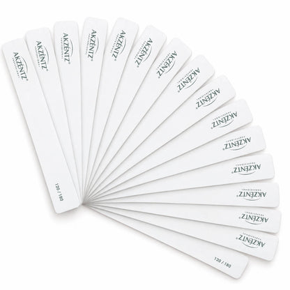 Akzentz White Buffer 120/180