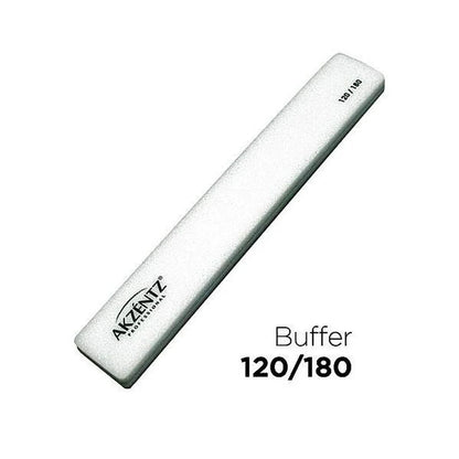 Akzentz White Spongie 120/180 (Pack of 16pcs)