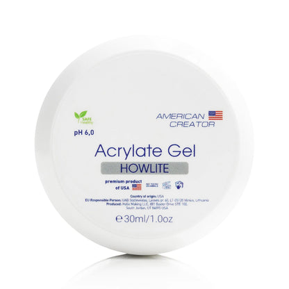 American Creator - Acrylate Gel Howlite (White), 30ml