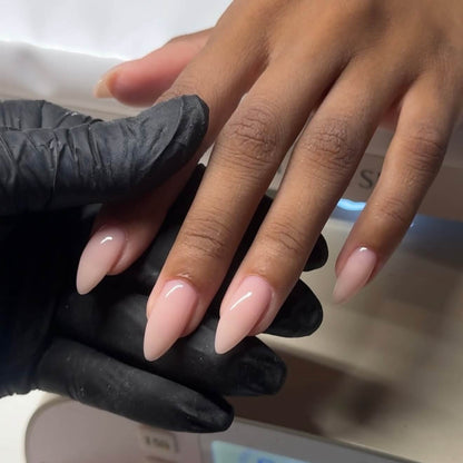 American Creator Framework Gel Almondine is a professional builder gel in a natural beige shade