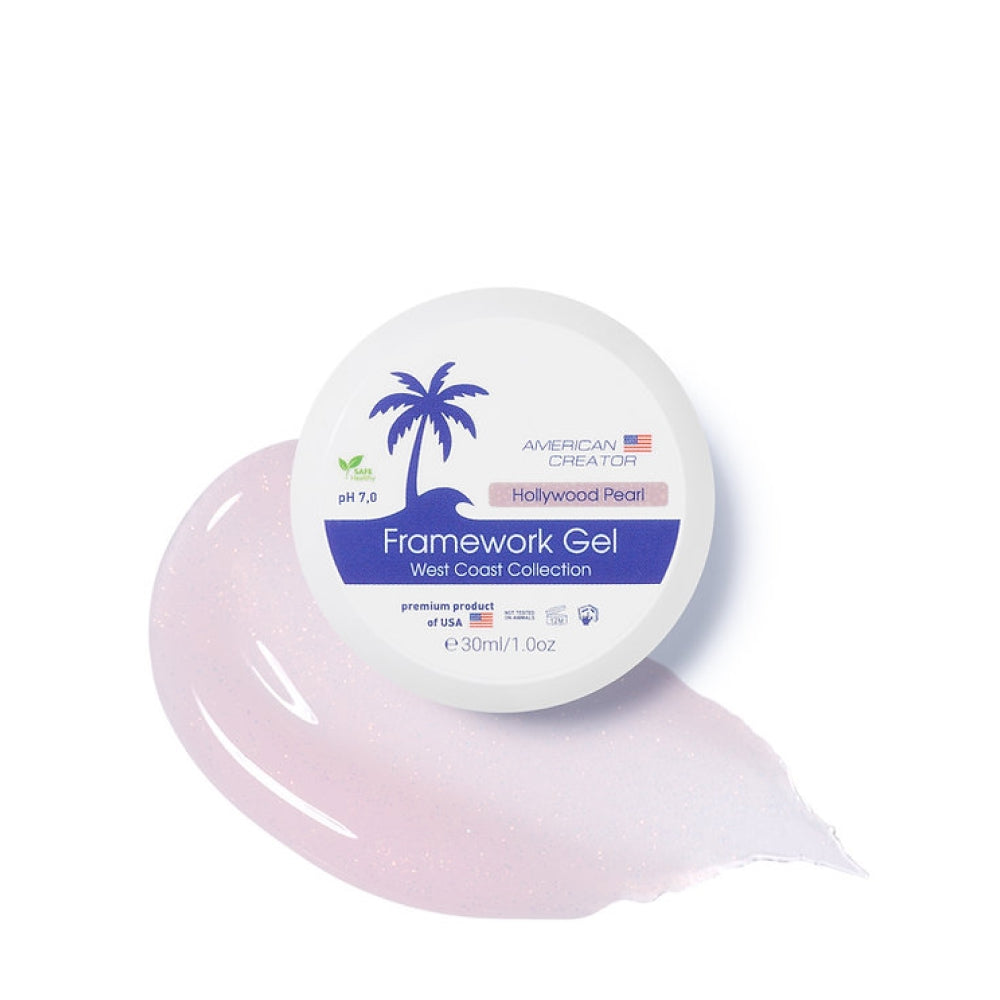 American Creator Framework Gel Hollywood Pearl builder gel 30ml