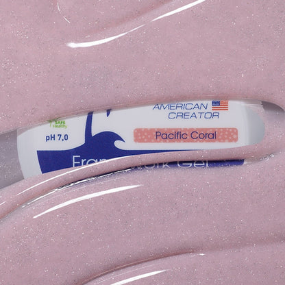 American Creator Framework Gel Pacific Coral builder gel 30ml