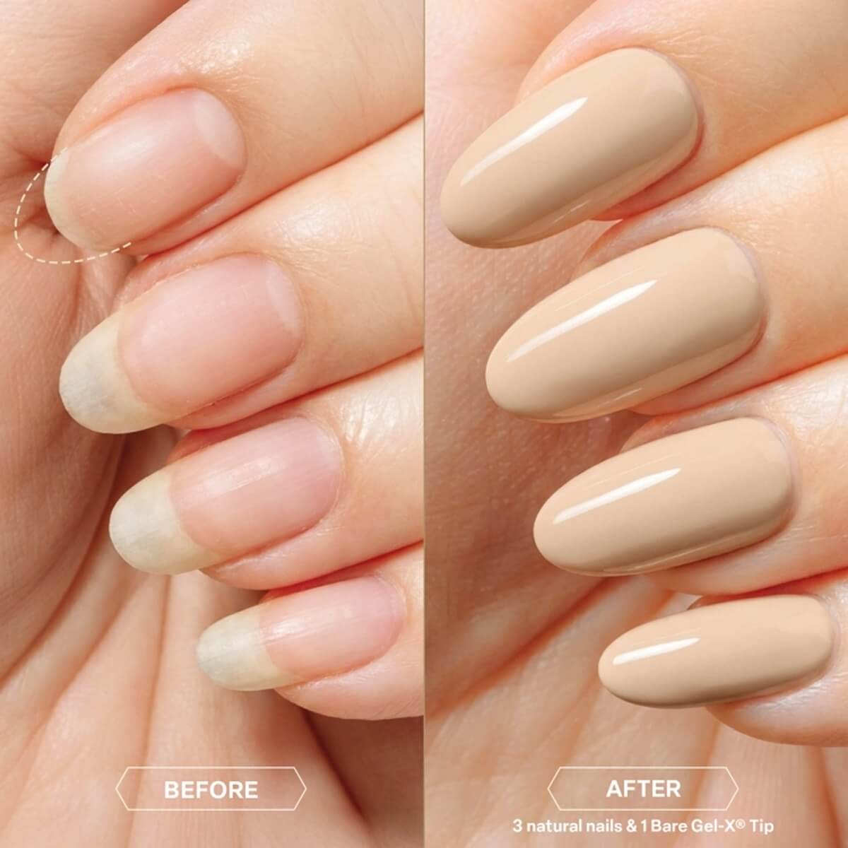 Apres Bare Gel-X Natural professional nail extension tips