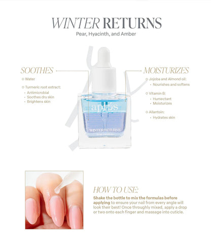 Apres Cuticle Oil Serum Winter Returns 15ml