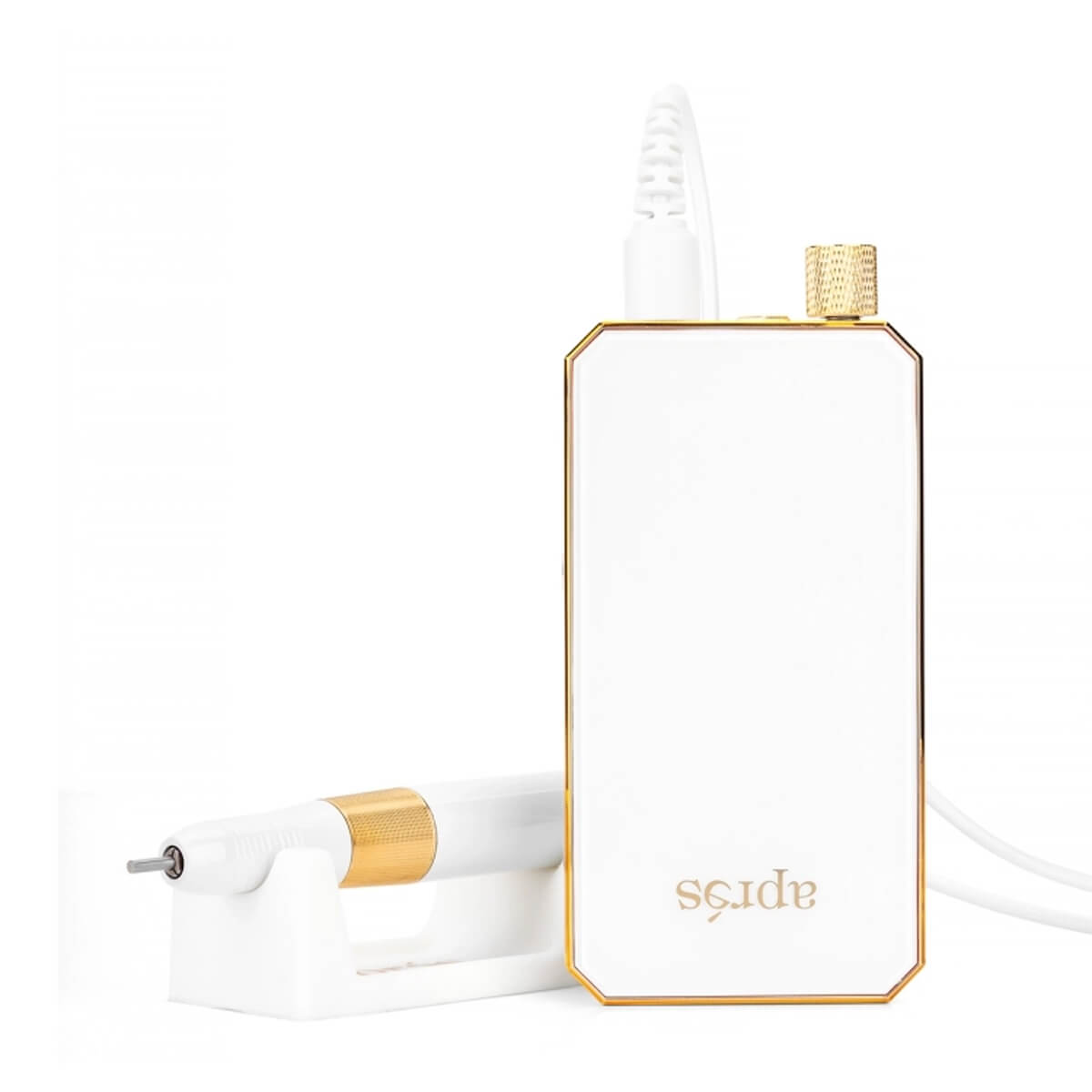 Apres White professional nail drill for manicure and pedicure