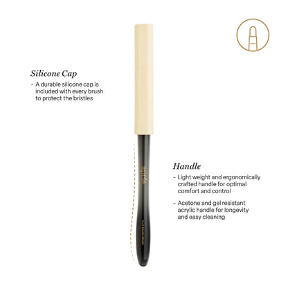 Apres Flat Round Brush Silicone Cap