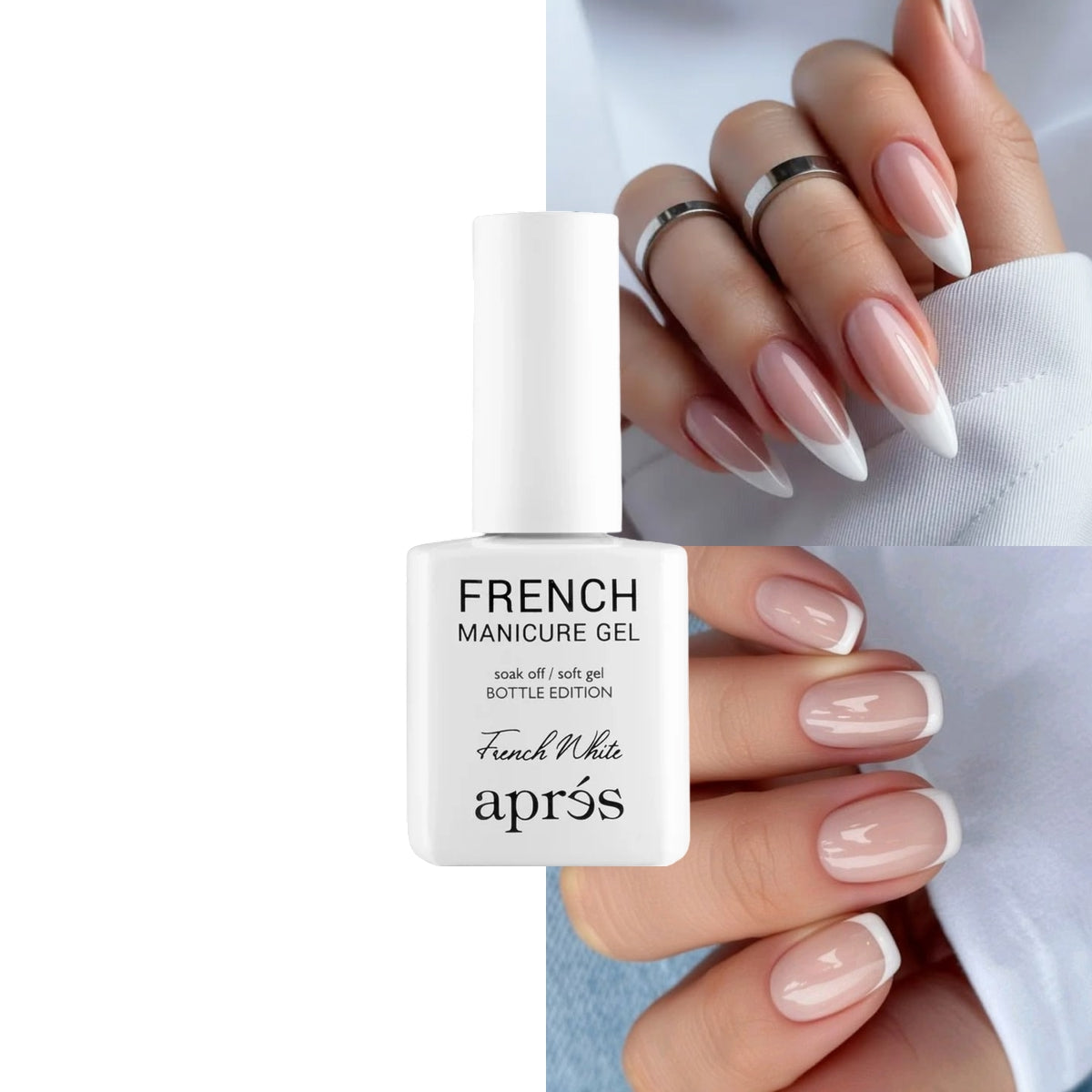 Apres - French Manicure Gel French White