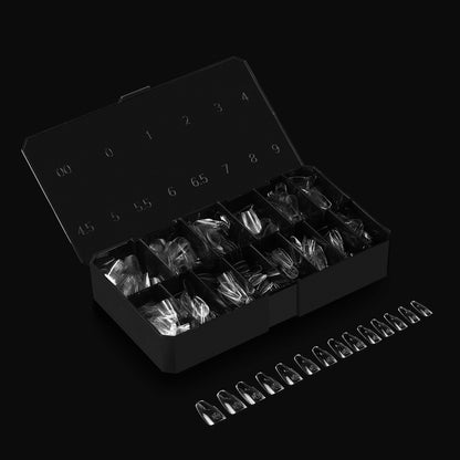Apres - Gel-X Natural Coffin Medium Box of Tips 2.0, 600pcs