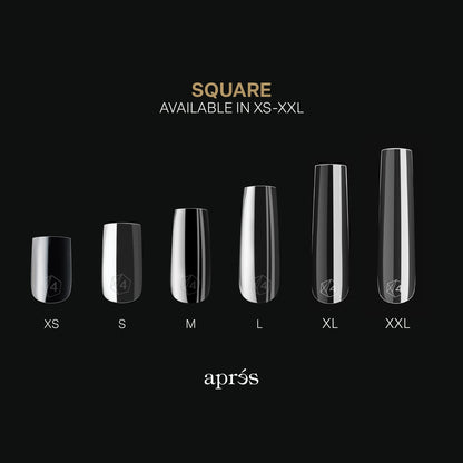 Apres Gel-X Long Square Tips Mini Box