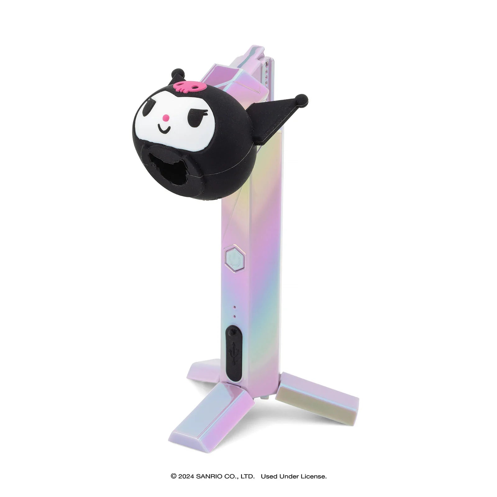 Dark, edgy, and dazzling – Apres Gel-X Omni Light Kuromi.