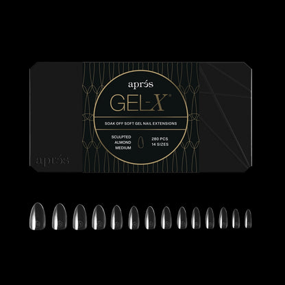 Apres Gel-X Medium Almond Tips Mini Pack