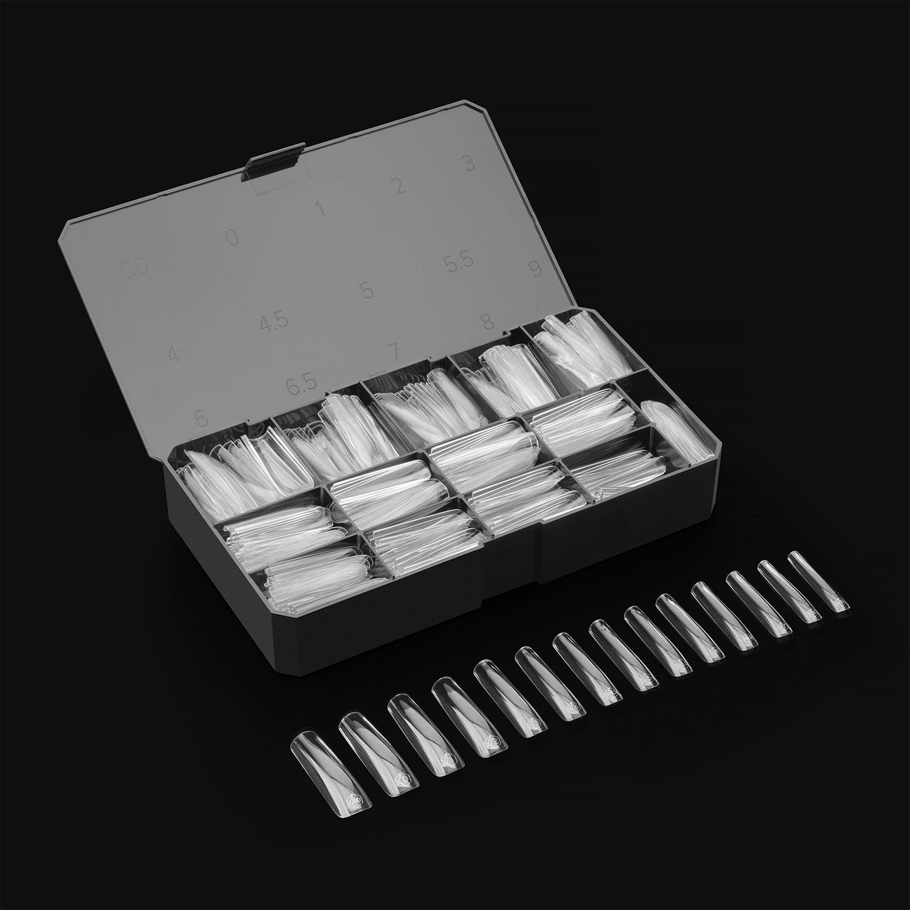 Apres - Gel-X Sculpted Square Extra Extra Long Box of Tips, 420pcs