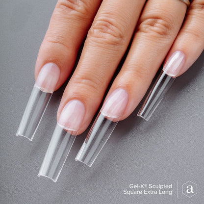 Apres - Gel-X Sculpted Square Extra Long Box of Tips, 420pcs