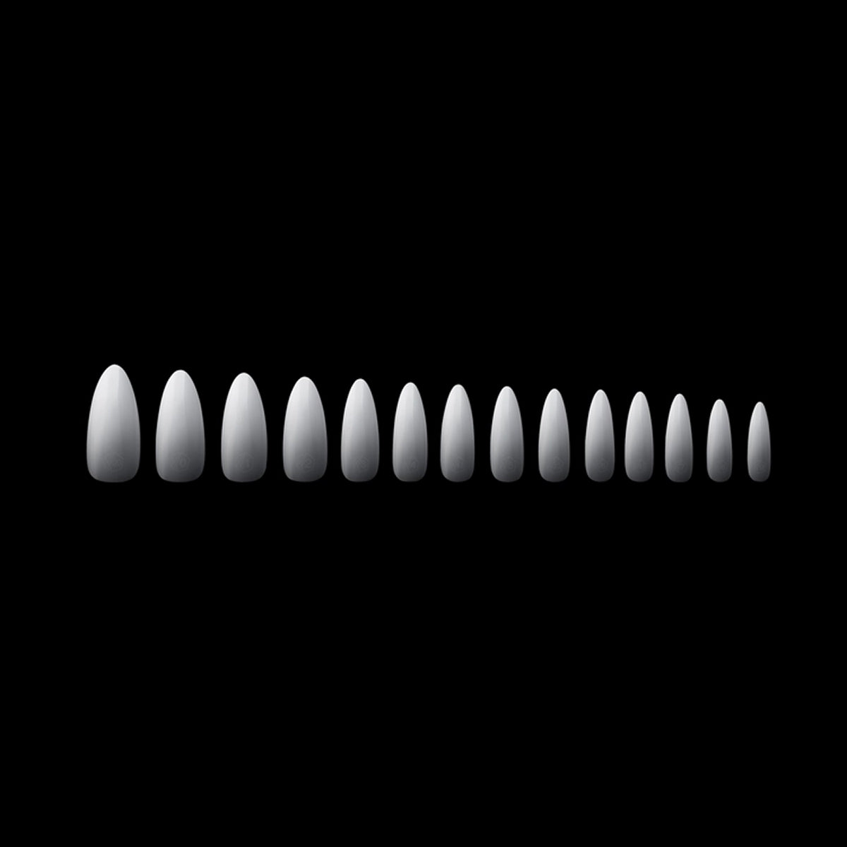Apres Ombre Sculpted Almond Medium full cover nail tips