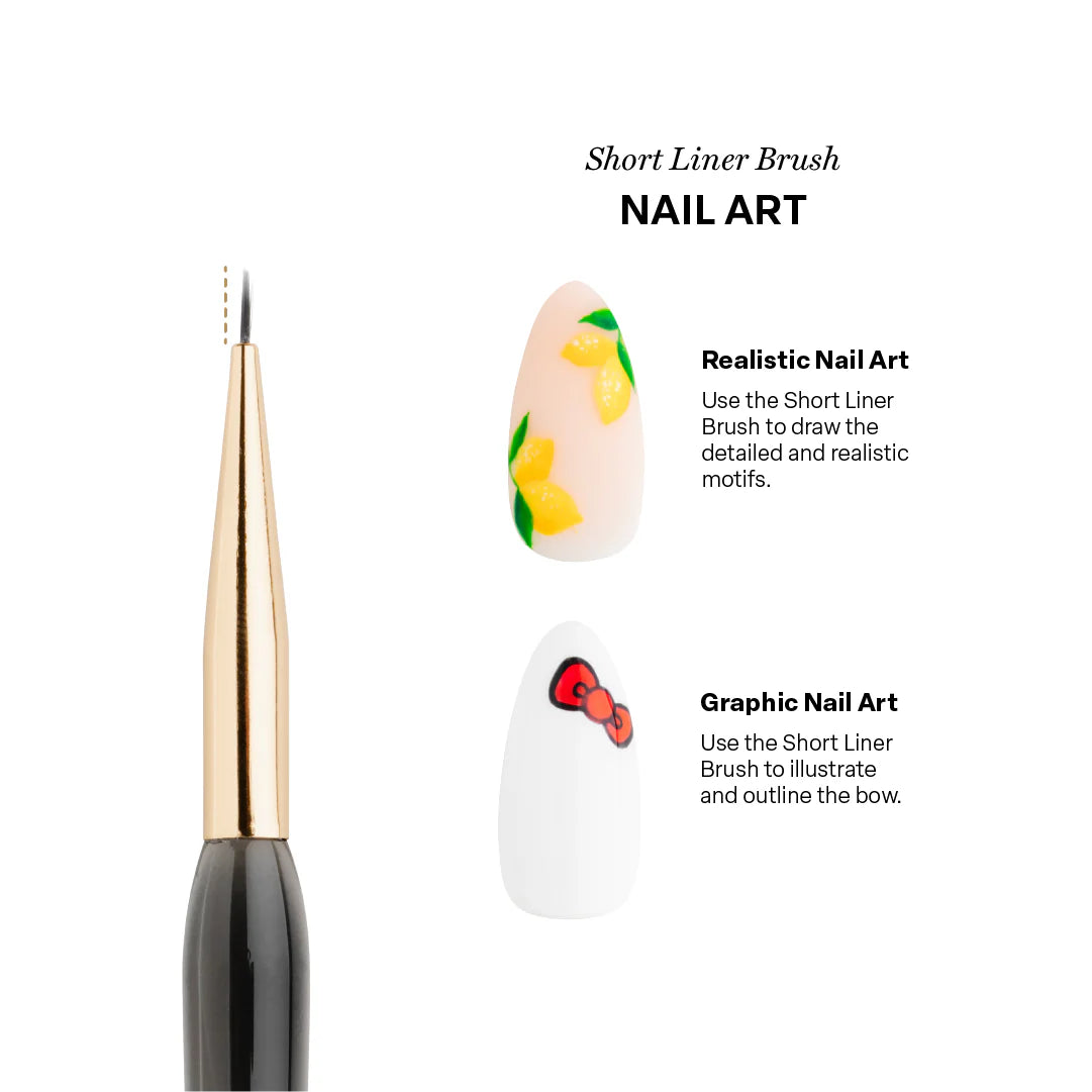 Aprés Short Liner Brush Nail Art