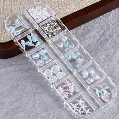 Aurora Ocean Nail Art Set Blue