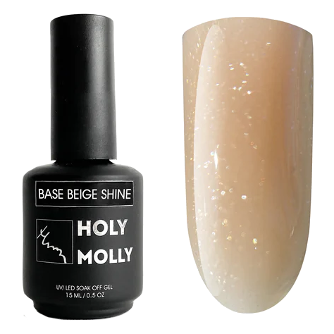 HOLY MOLLY Base Beige Shine, 15ml