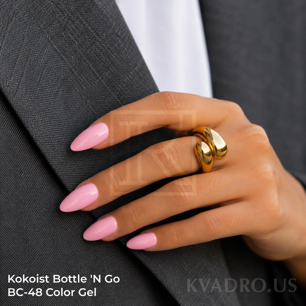 Kokoist Bottle 'N Go BC-48 Color Gel Bubblegum Pink
