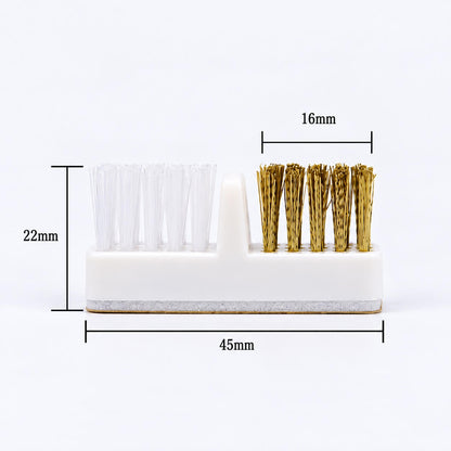 Drill bit cleaner brush with a 2.35 mm shank