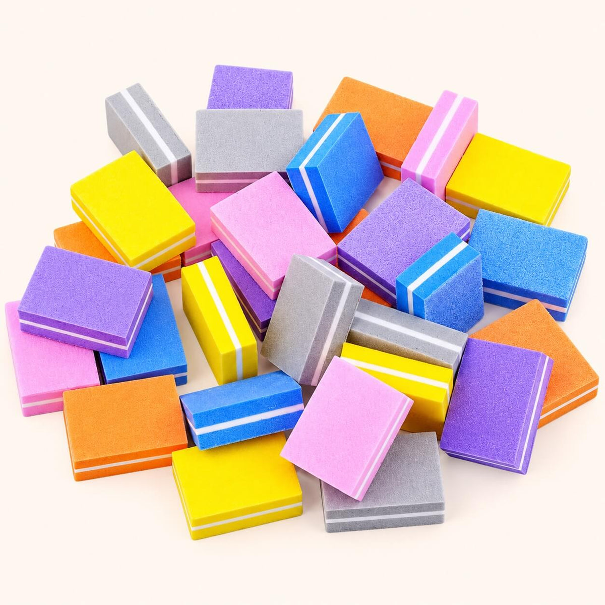 Disposable nail buffs, pack of 50 pieces