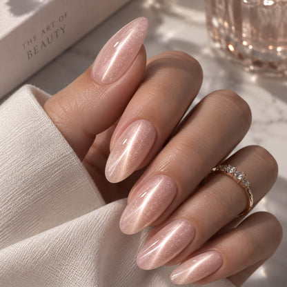 Pink Mask Peach Glow warm peach gel nail color 15ml